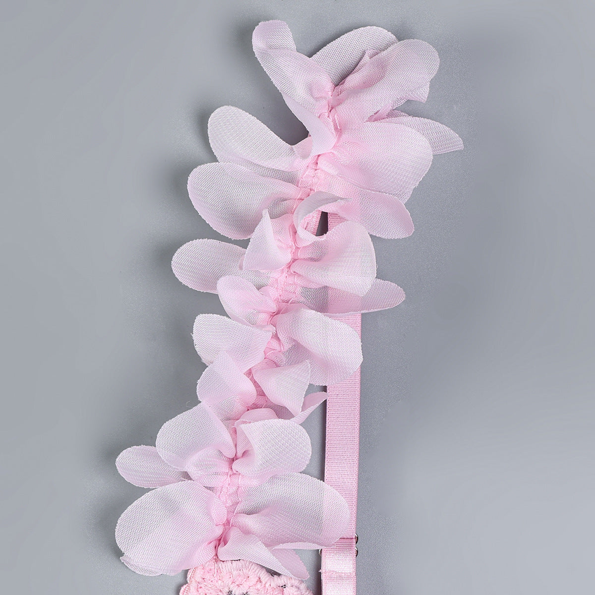 Sakura Blossom Embroidered Bustier Set