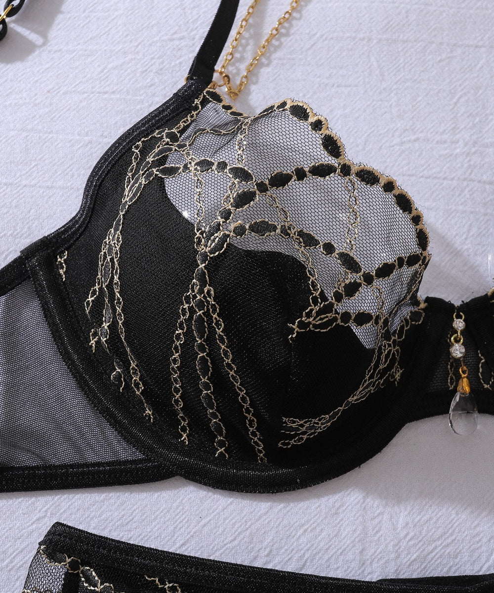 Golden Enchantress Lingerie Set