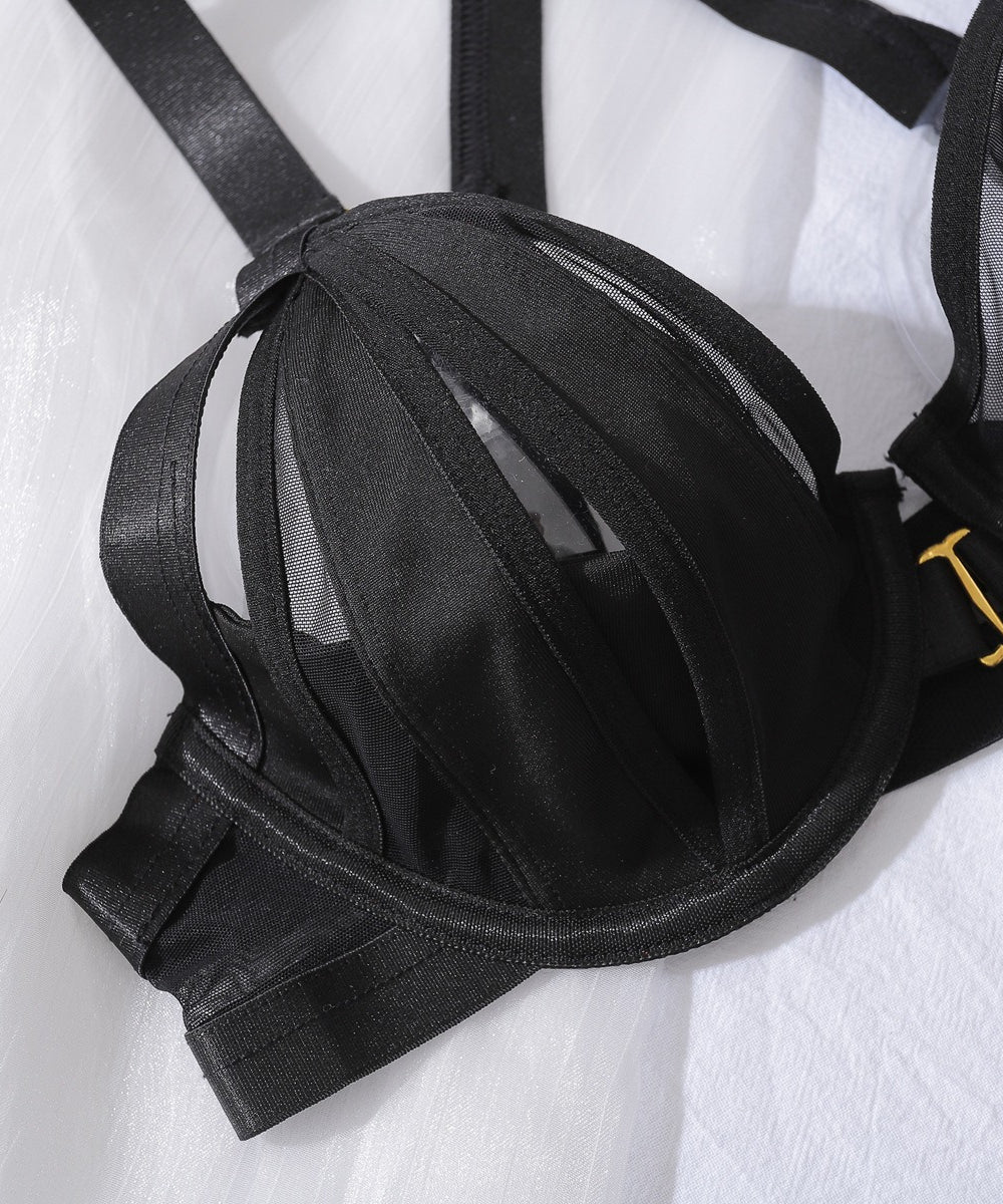 Fatal Obsession Harness Lingerie Set