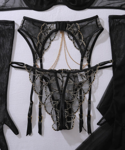Golden Enchantress Lingerie Set