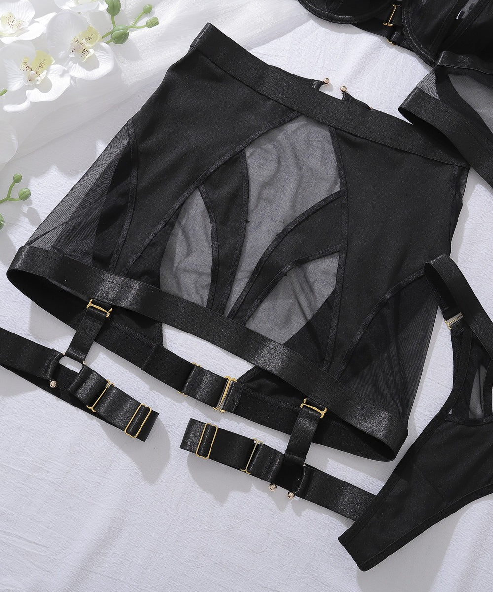 Fatal Obsession Harness Lingerie Set