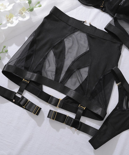 Fatal Obsession Harness Lingerie Set