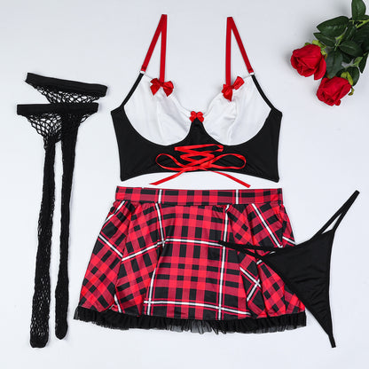 Tartan Tease Lingerie Set