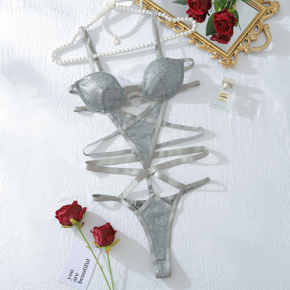 Starlight Silver Gleam Bodysuit Set