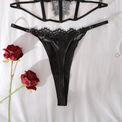 Shadow Allure Bustier Lingerie Set