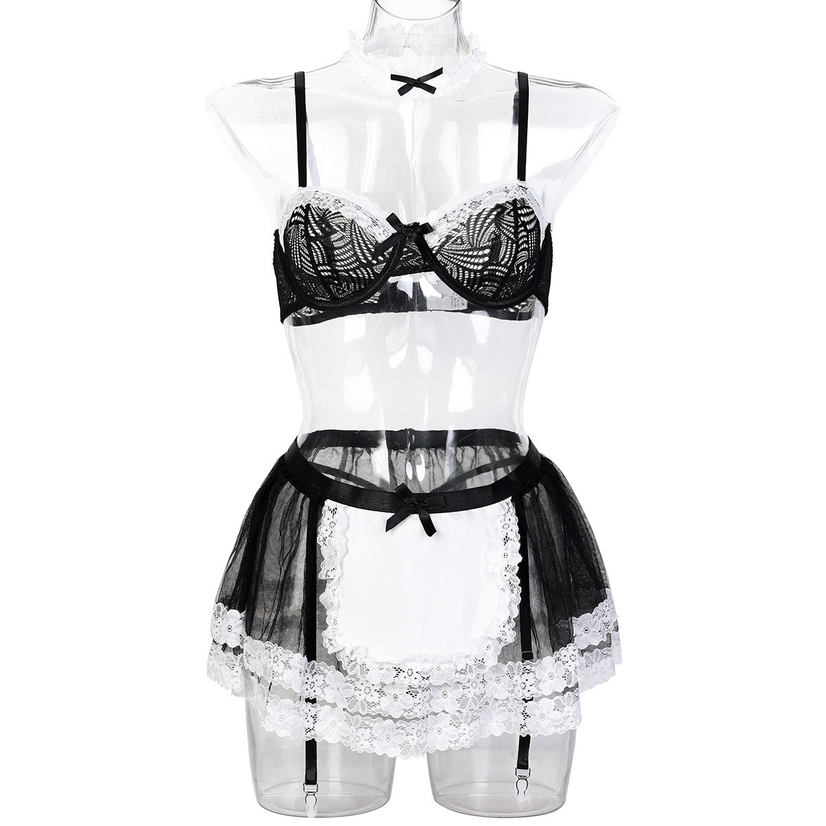 Midnight Service French Maid Lingerie Set
