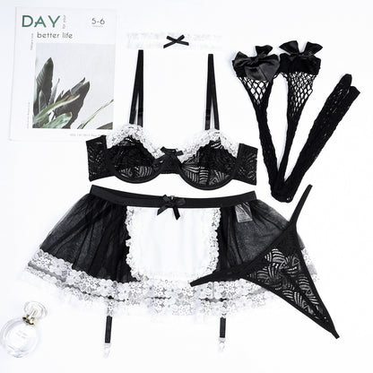 Midnight Service French Maid Lingerie Set