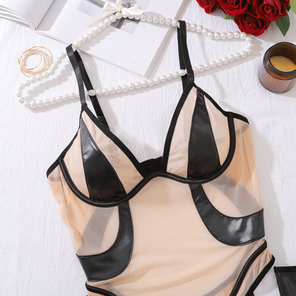 Nude Illusion Bodysuit Set