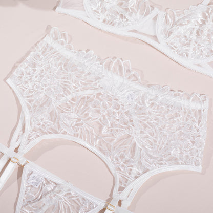 Celeste Floral Lace Lingerie Set – Bridal-Inspired Elegance