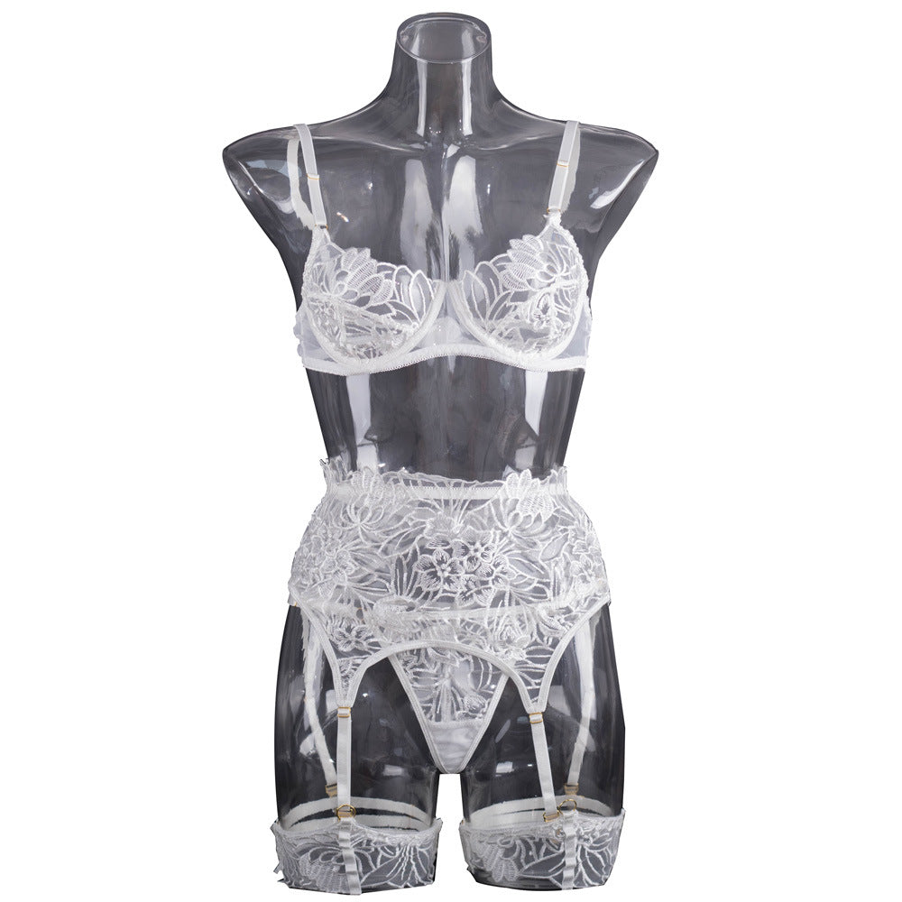 Celeste Floral Lace Lingerie Set – Bridal-Inspired Elegance