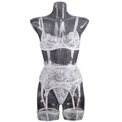 Celeste Floral Lace Lingerie Set – Bridal-Inspired Elegance