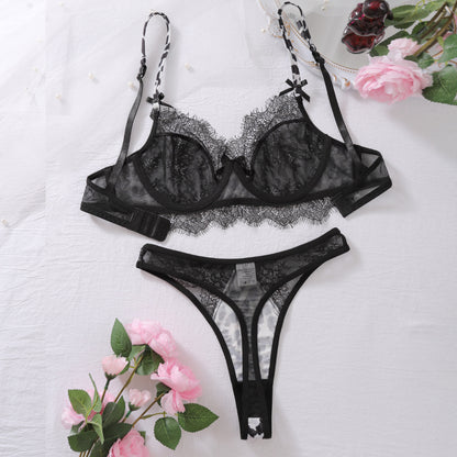 Wild Allure Leopard Lingerie Set