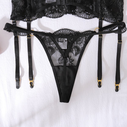 Nocturnal Bloom Lingerie Set