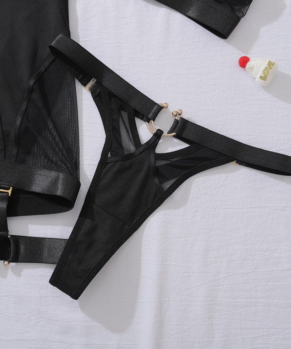 Fatal Obsession Harness Lingerie Set