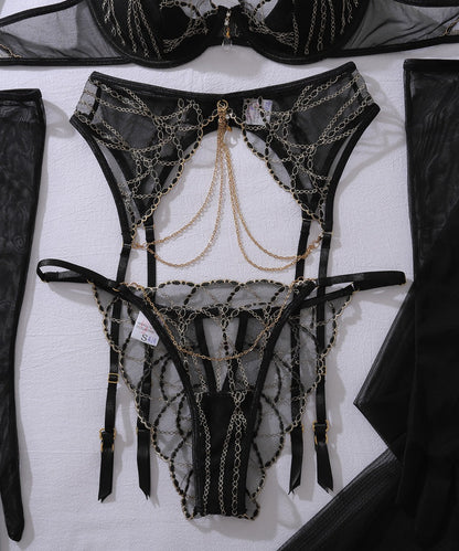 Golden Enchantress Lingerie Set