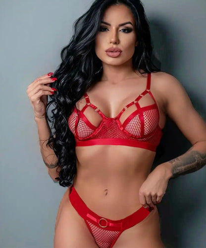 Inferno Seduction Lingerie Set